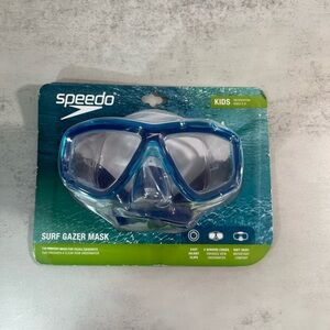 SPEEDO Surf Gazer Mask Teal & Blue KIDS 3-6 NEW